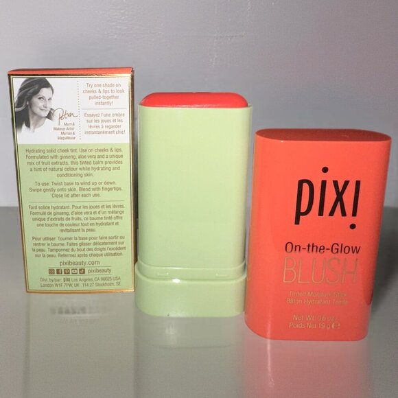 Pixi By Petra On-the-Glow Blush Stick "Juicy" Hydrating Cheek & Lip Tint - Picture 5 of 6